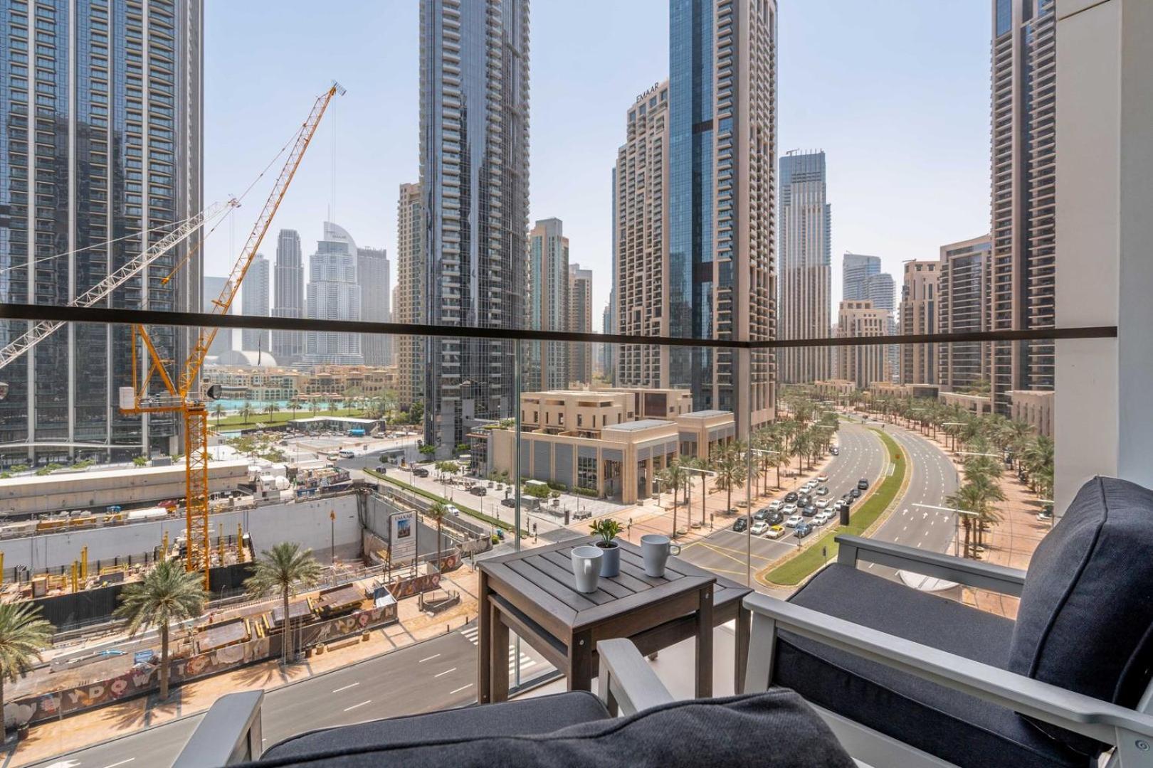 Guestready - Luxurious With Burj Khalifa View شقة دبي