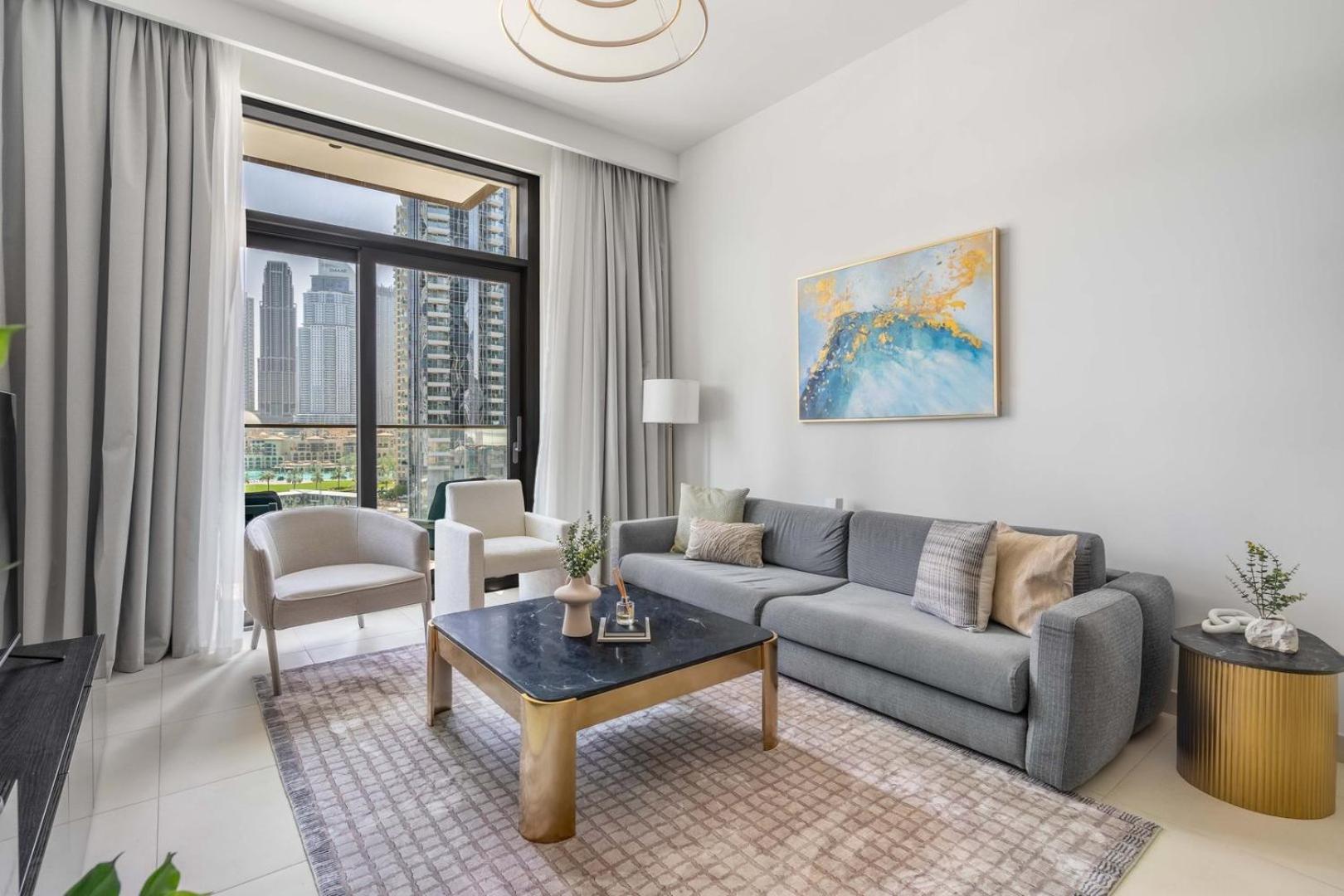 Guestready - Luxurious With Burj Khalifa View دبي